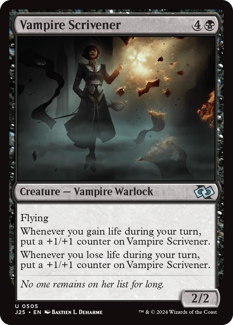 Image for Vampire Scrivener (505) [J25]