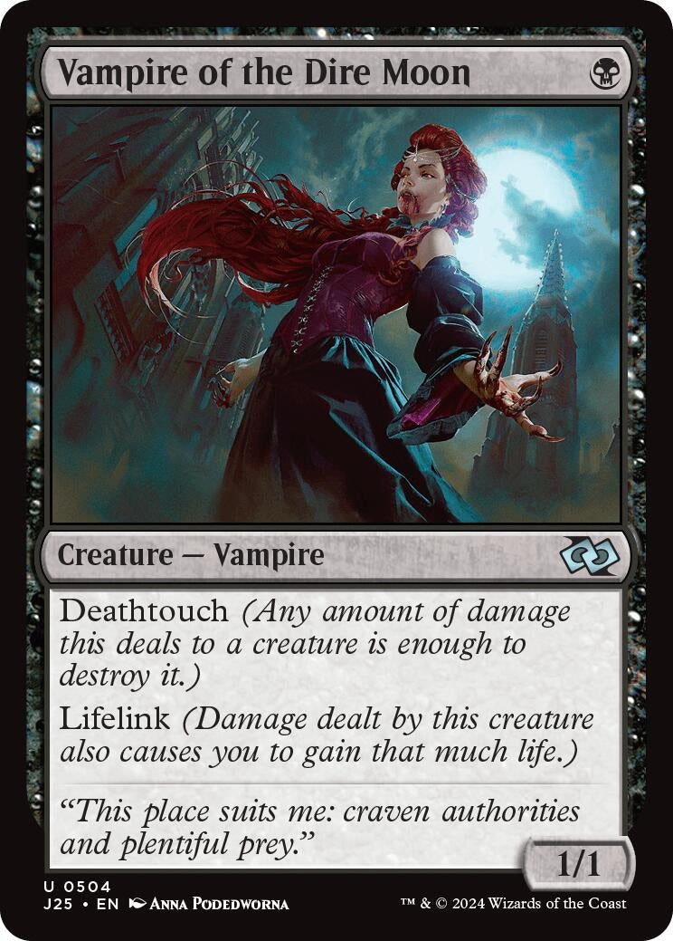 Image for Vampire of the Dire Moon (504) [J25]