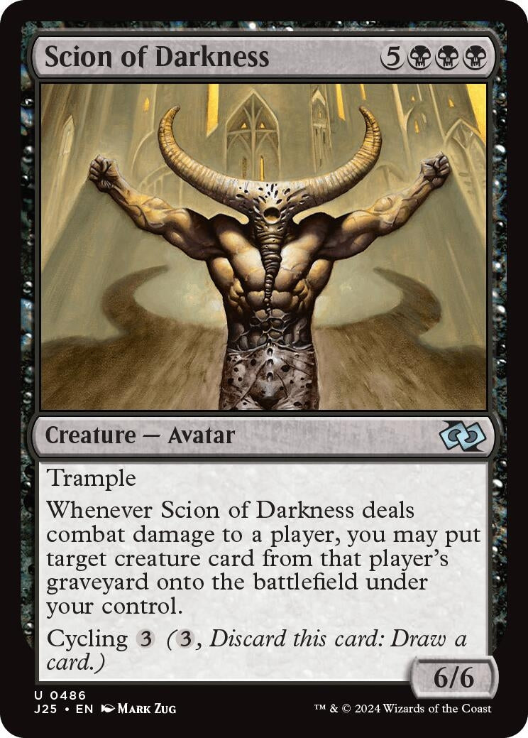 Image for Scion of Darkness (486) [J25]