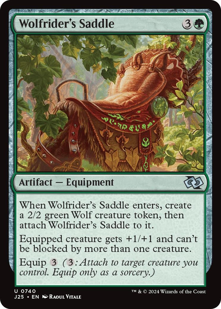 Image for Wolfrider's Saddle (740) [J25]