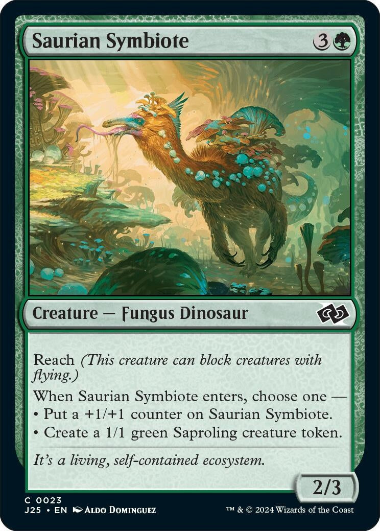 Image for Saurian Symbiote (23) [J25]