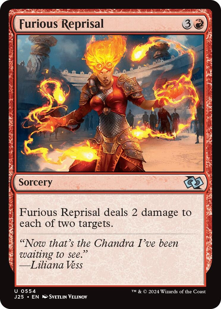 Image for Furious Reprisal (554) [J25]