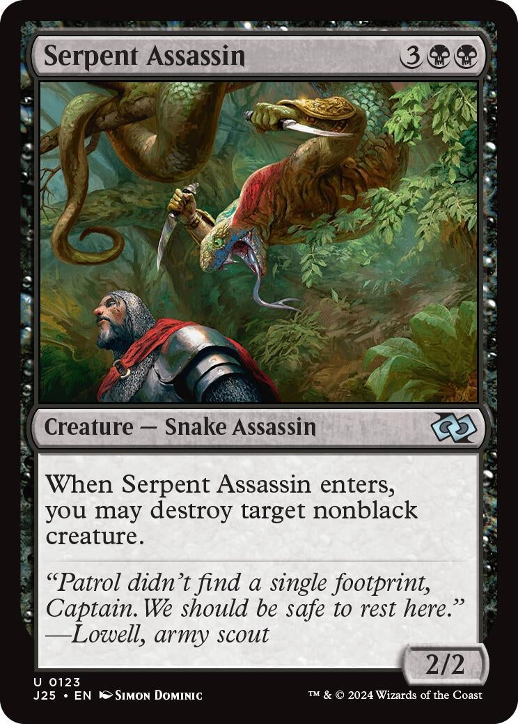 Image for Serpent Assassin (123) [J25]