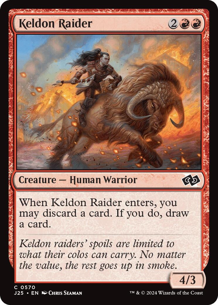 Image for Keldon Raider (570) [J25]