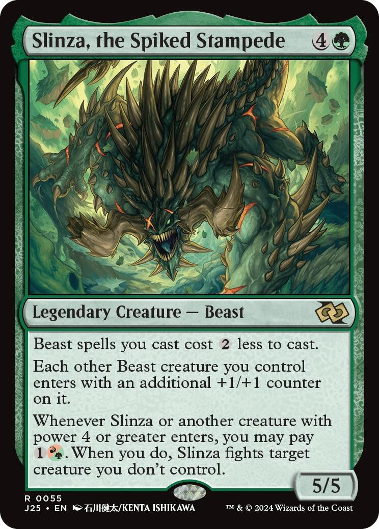 Image for Slinza, the Spiked Stampede (55) [J25]