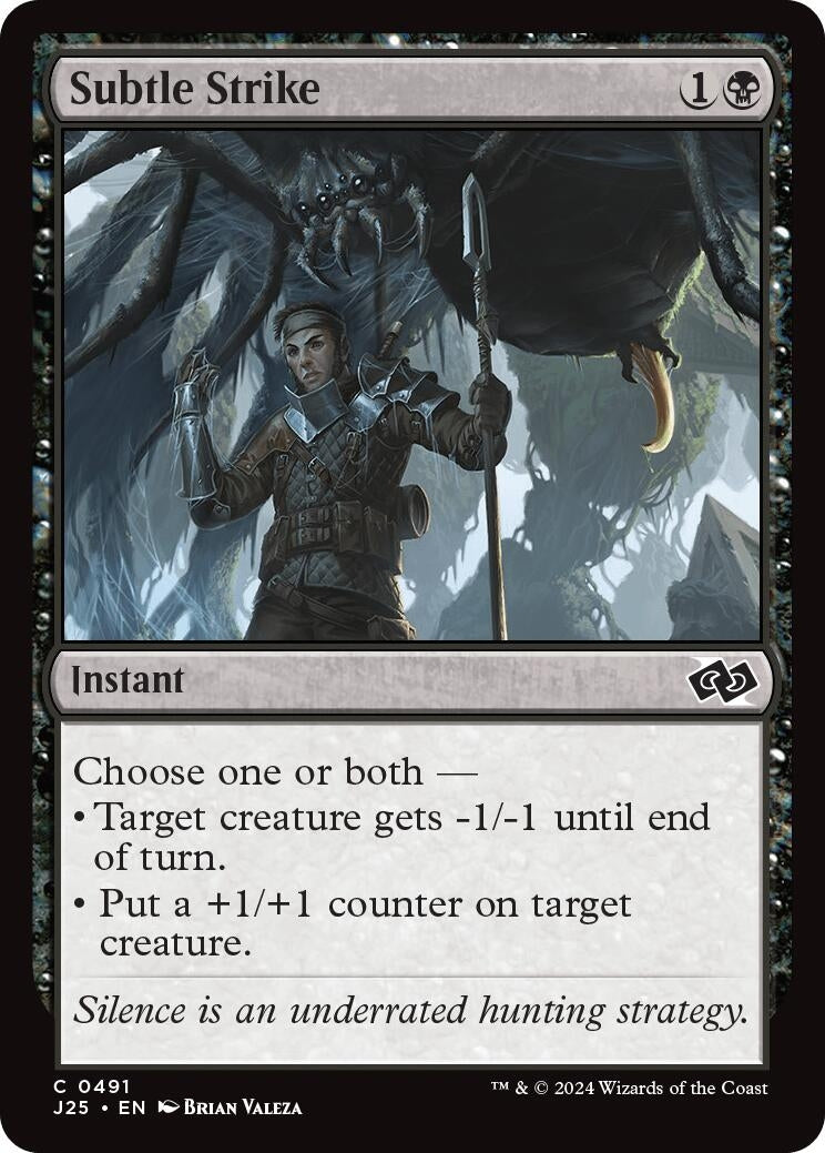 Image for Subtle Strike (491) [J25]