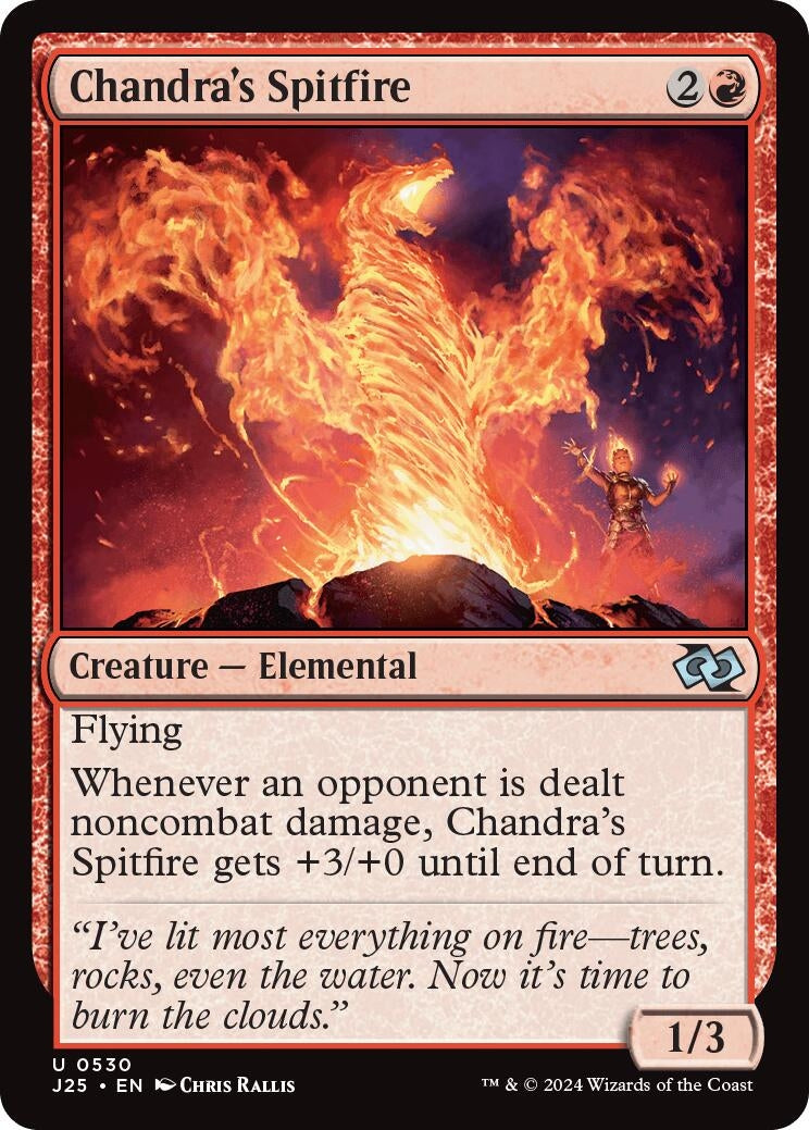 Image for Chandra's Spitfire (530) [J25]
