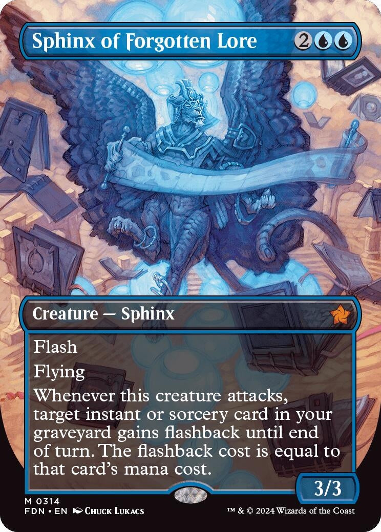 Image for Sphinx of Forgotten Lore (Borderless)
