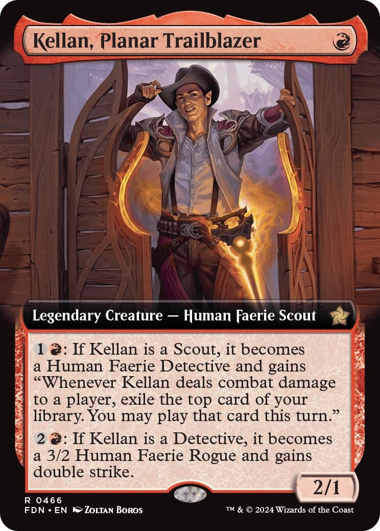 Image for Kellan, Planar Trailblazer (Extended Art)