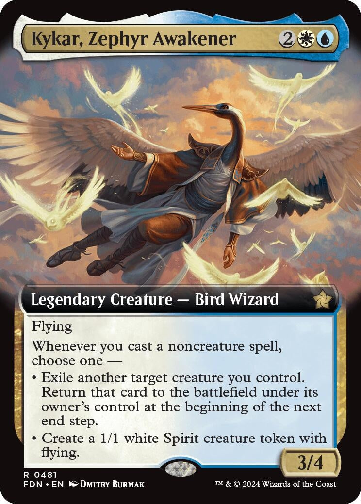 Image for Kykar, Zephyr Awakener (Extended Art)