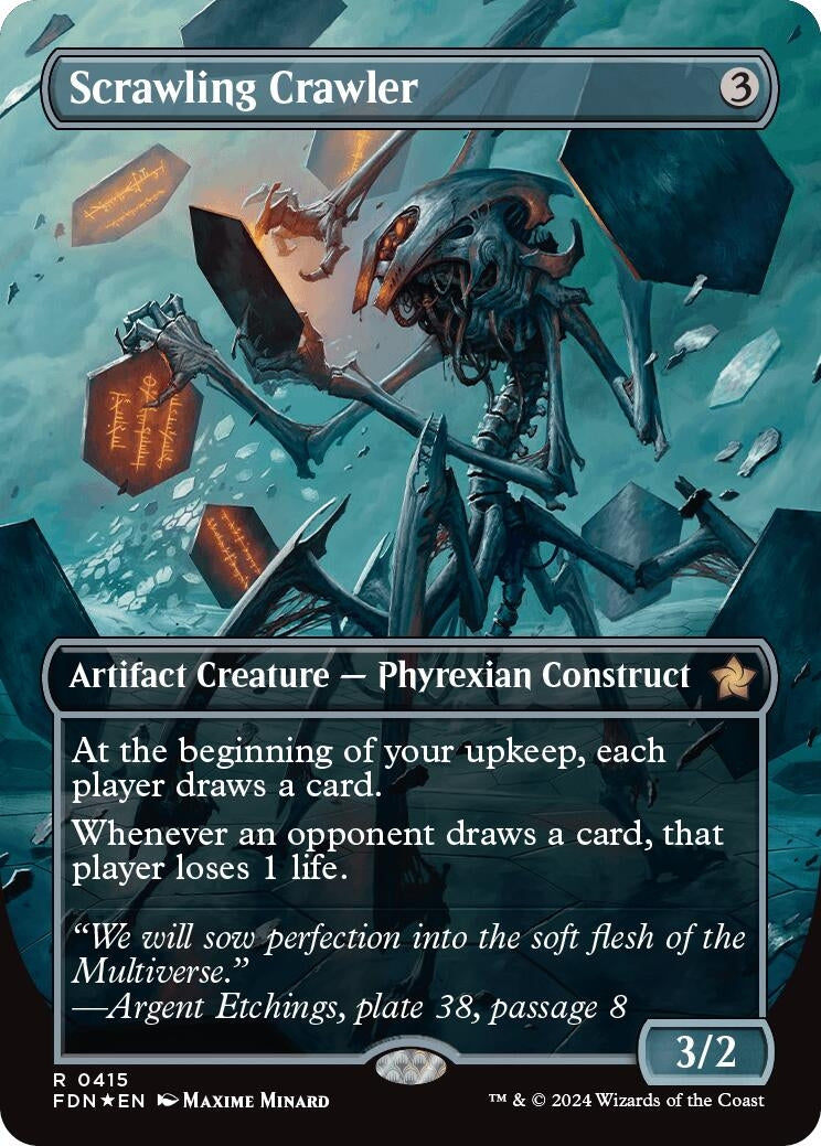 Image for Scrawling Crawler (Borderless) (Mana Foil)