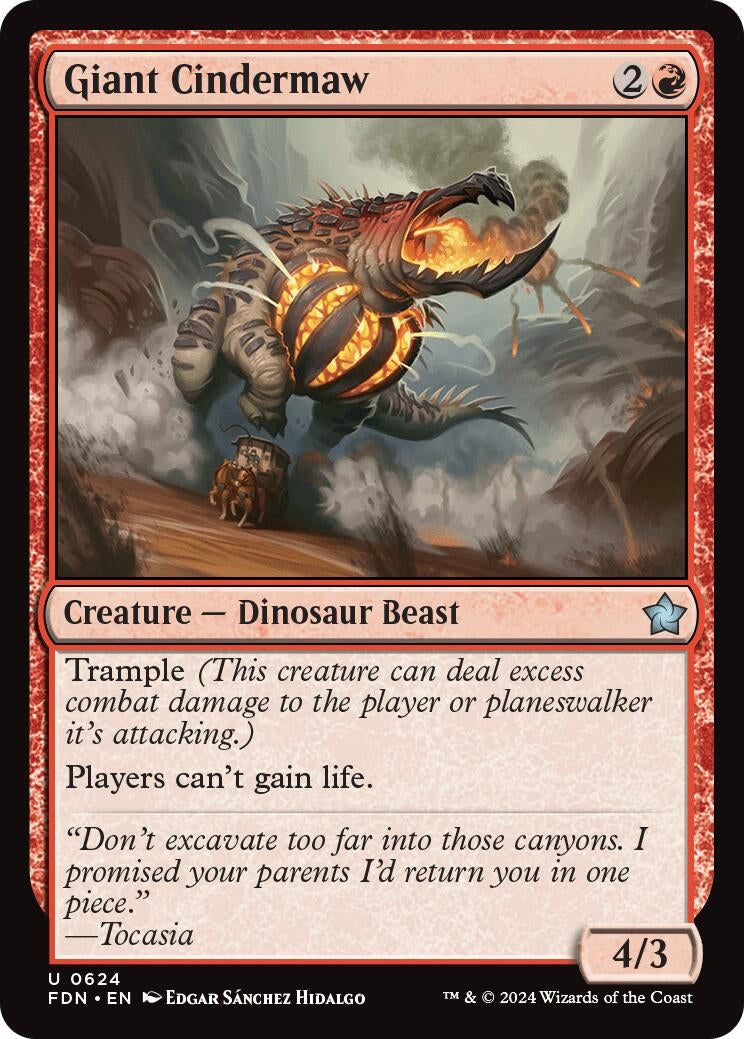 Image for Giant Cindermaw