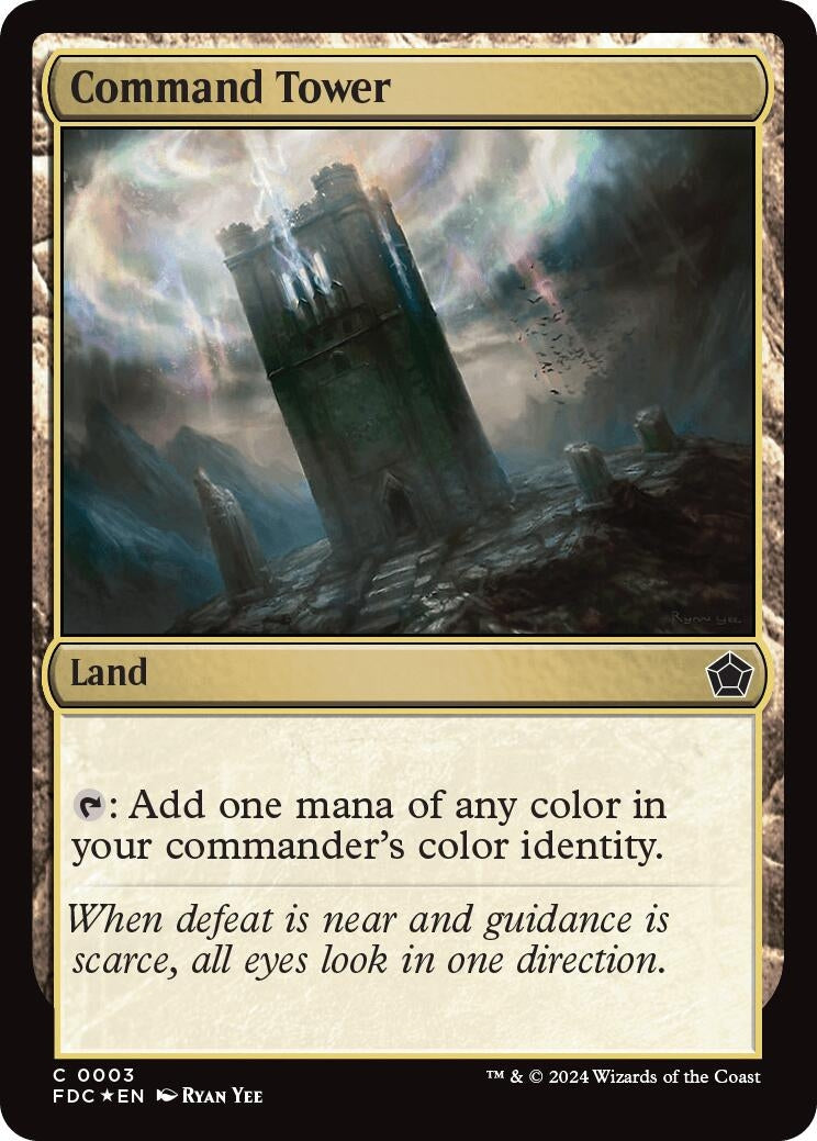Image for Command Tower (3) [FDC]