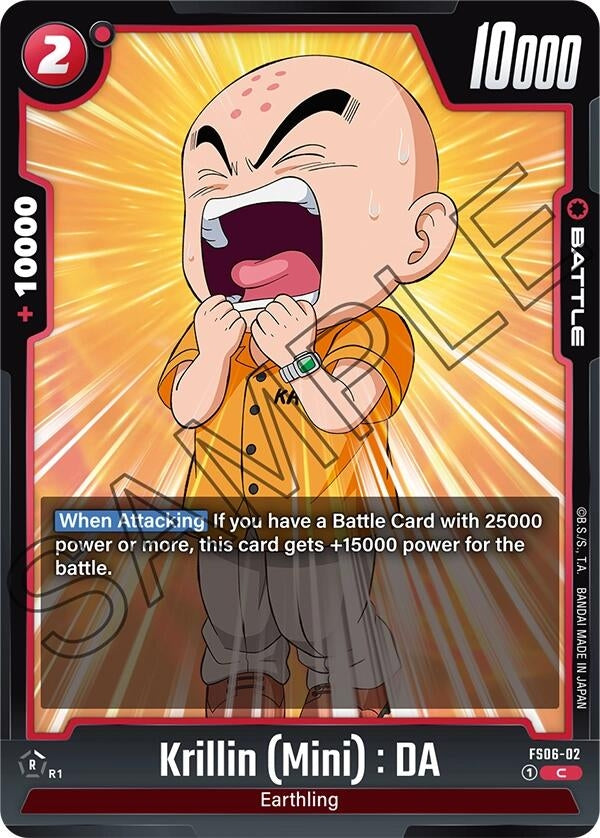 Image for Krillin (Mini) : DA [Starter Deck 6: Son Goku (Mini)]
