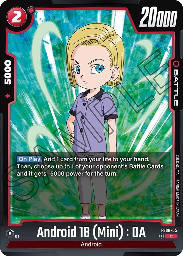 Image for Android 18 (Mini) : DA [Starter Deck 6: Son Goku (Mini)]