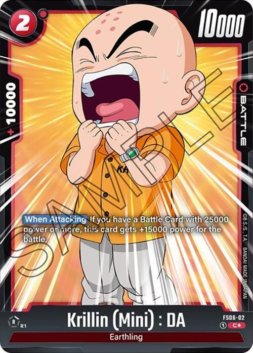 Image for Krillin (Mini) : DA (Alternate Art) [Starter Deck 6: Son Goku (Mini)]