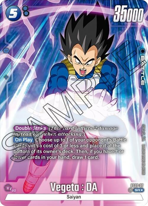 Image for Vegeta : DA (Alternate Art) [Starter Deck 7: Vegeta (Mini)]