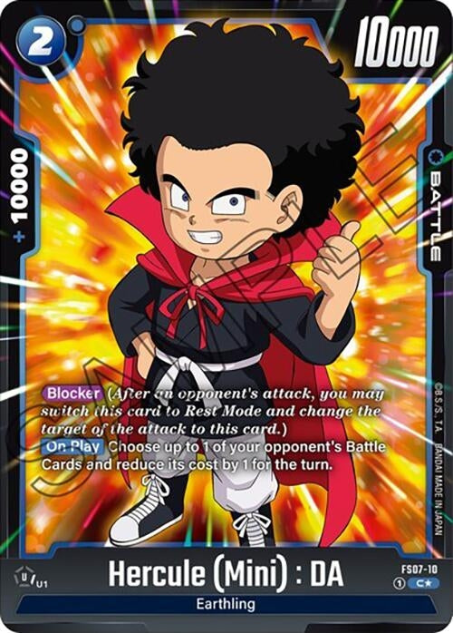 Image for Hercule (Mini) : DA (Alternate Art) [Starter Deck 7: Vegeta (Mini)]