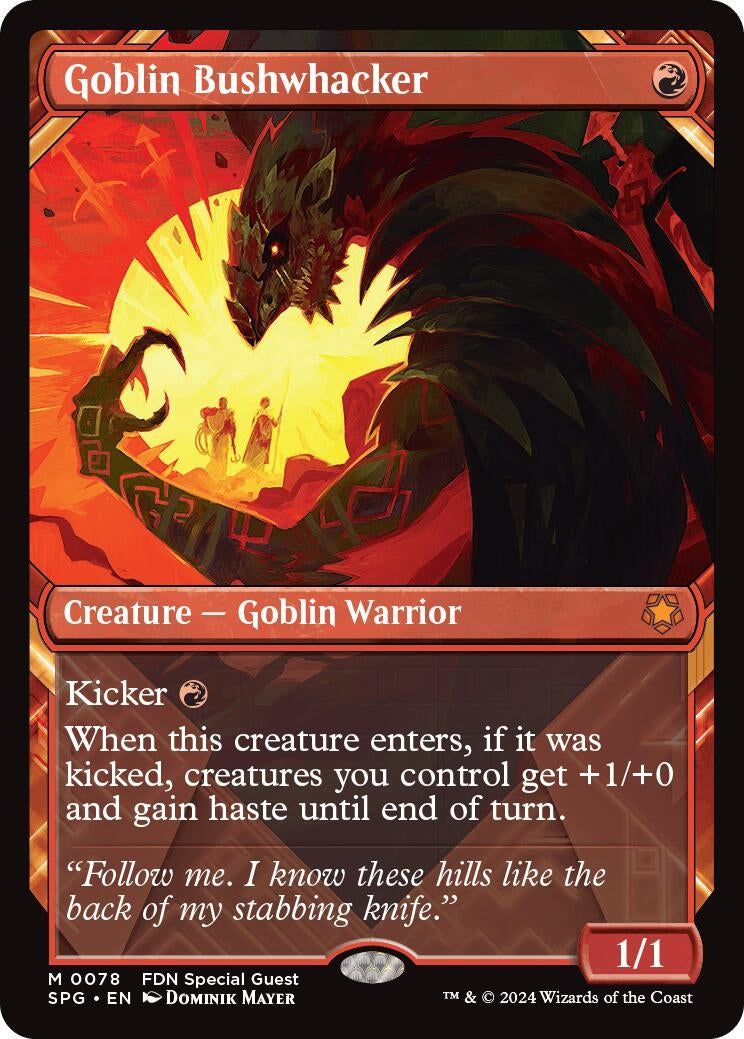 Image for Goblin Bushwhacker (Showcase) (78) [Special Guests]