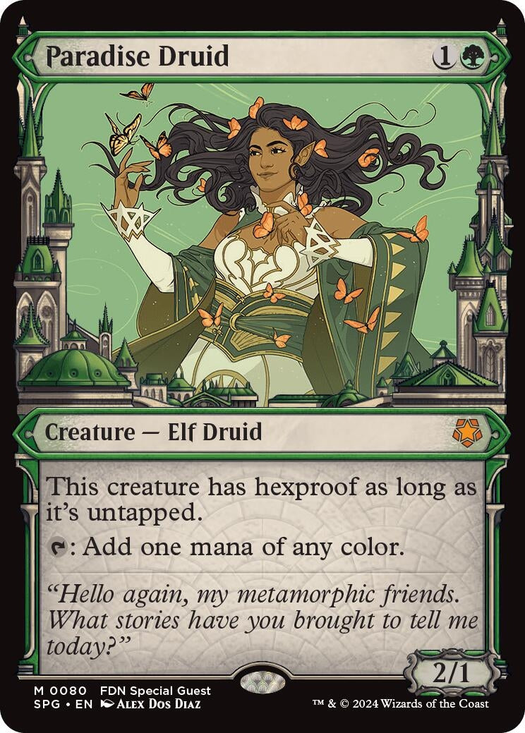 Image for Paradise Druid (Showcase) (80) [Special Guests]