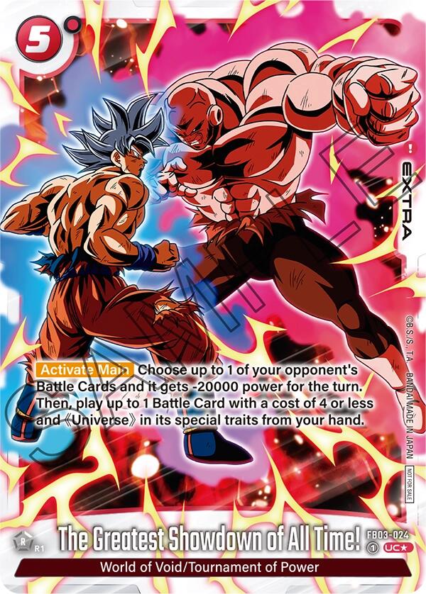 The Greatest Showdown of All Time! (Tournament Pack 04 - Winner) [Tournament and Championship Promos] | Red Riot Games CA