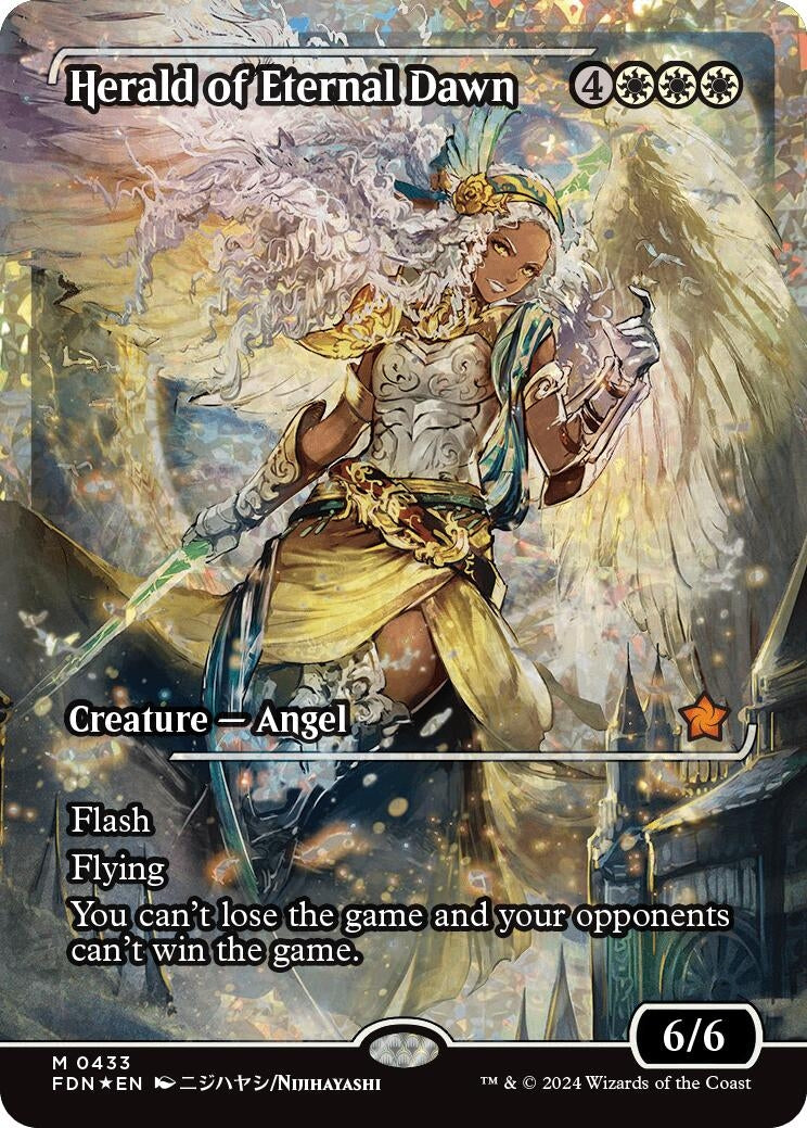 Image for Herald of Eternal Dawn (Showcase) (Fracture Foil)