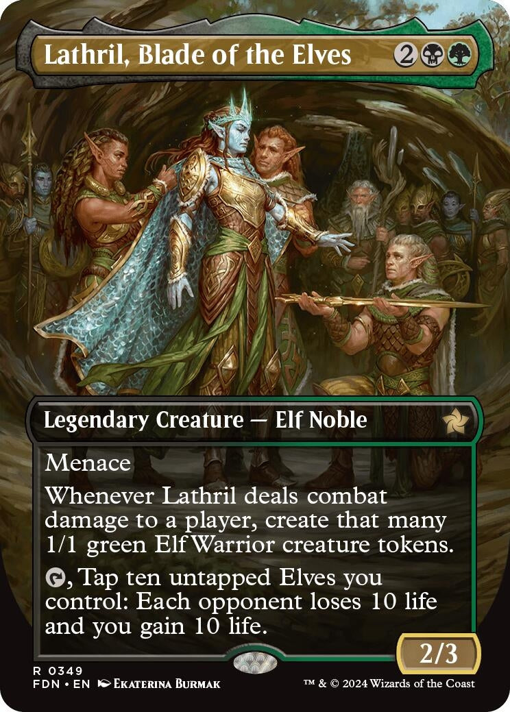 Image for Lathril, Blade of the Elves (Borderless)