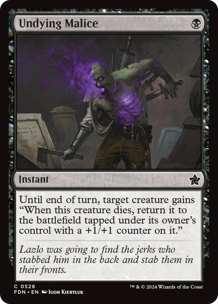 Image for Undying Malice