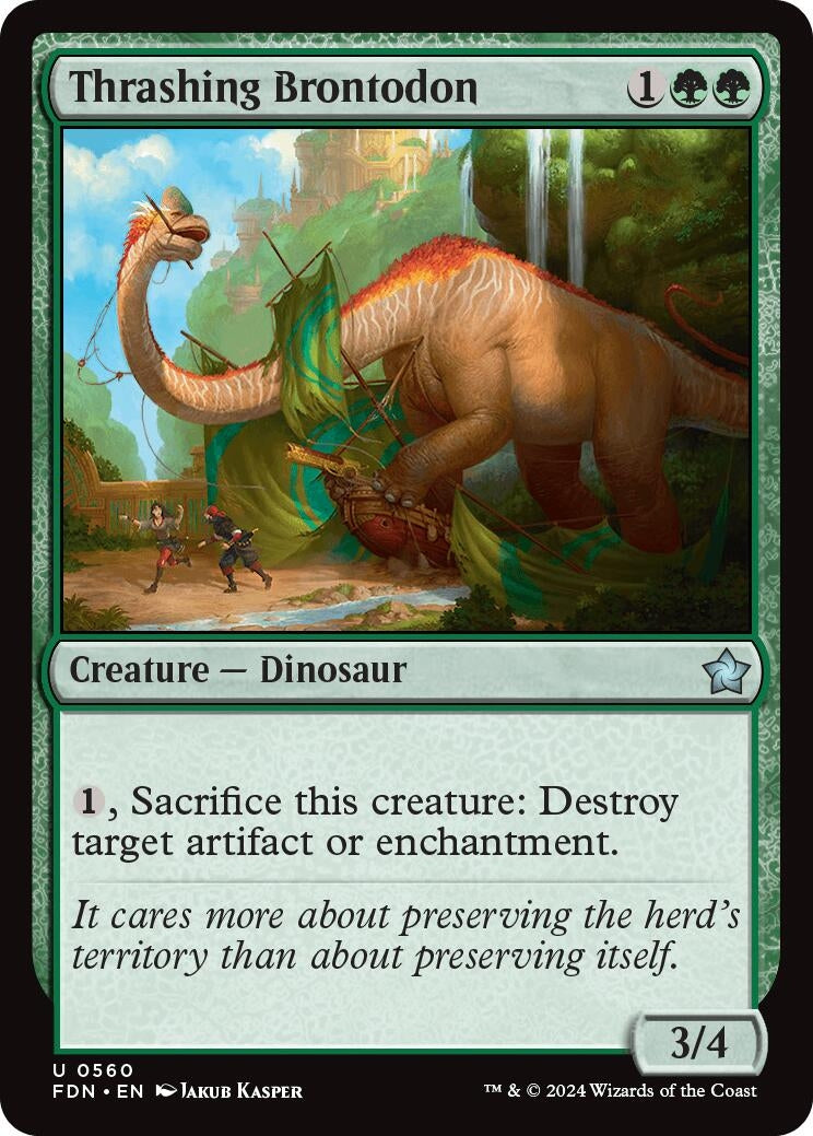 Image for Thrashing Brontodon