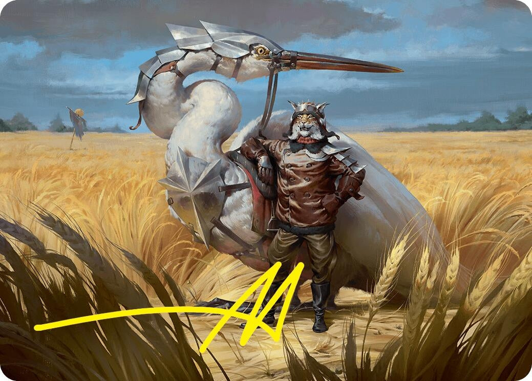 Image for Skyknight Squire Art Card (4/54) (Stamped Signature) (4) [ASFDN]