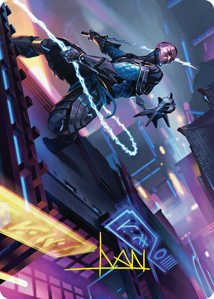 Image for Kaito, Cunning Infiltrator Art Card (51/54) (Gold-Stamped Signature) (51) [ASFDN]