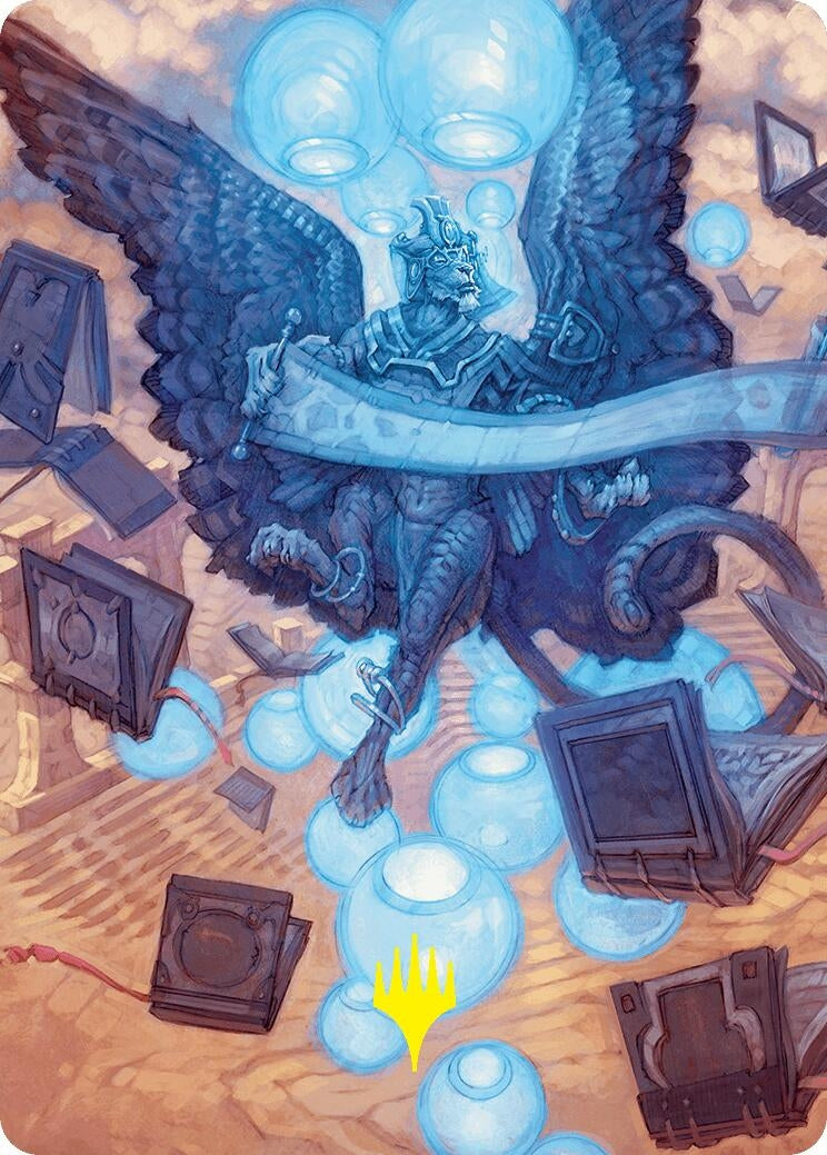 Image for Sphinx of Forgotten Lore Art Card (33/54) (Gold-Stamped Signature) (33) [ASFDN]