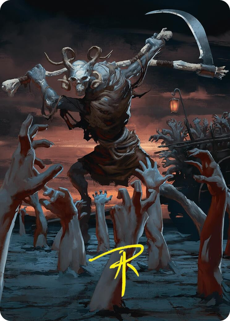 Image for Abyssal Harvester Art Card (34/54) (Gold-Stamped Signature) (34) [ASFDN]