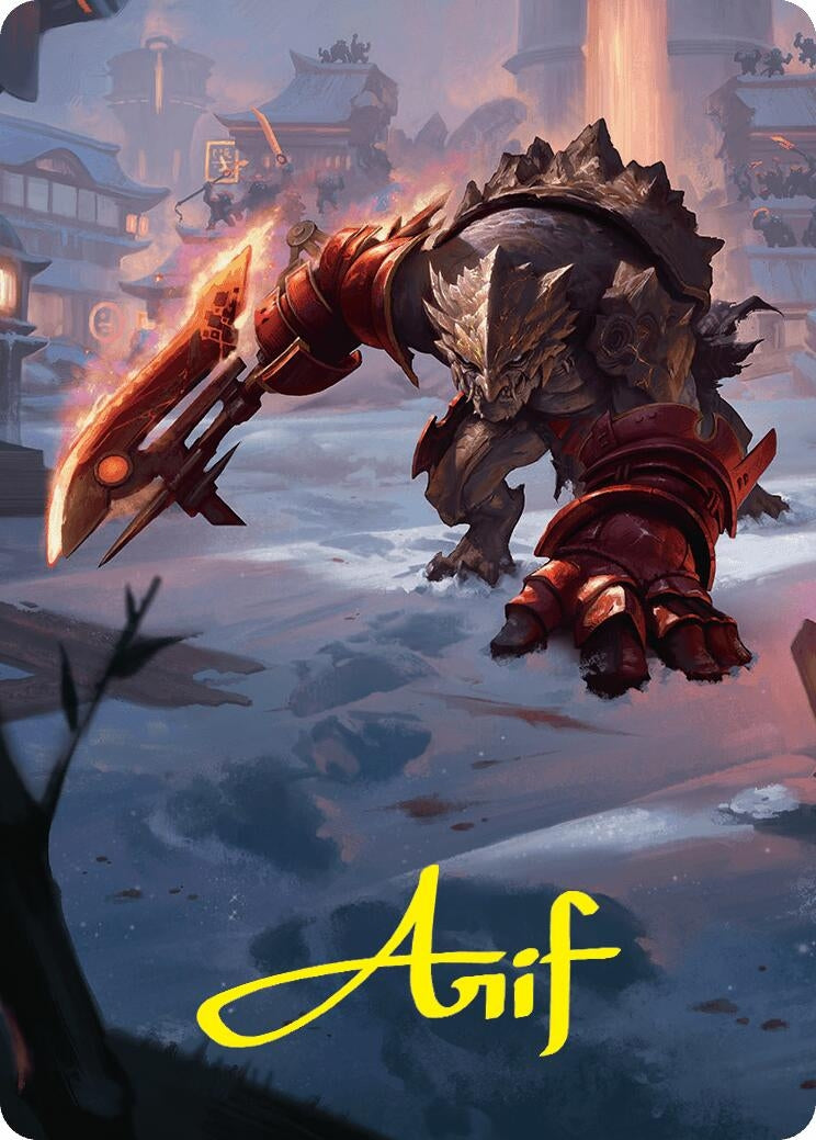 Image for Searslicer Goblin Art Card (39/54) (Gold-Stamped Signature) (39) [ASFDN]