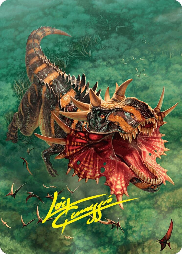 Image for Gigantosaurus Art Card (53/54) (Gold-Stamped Signature) (53) [ASFDN]