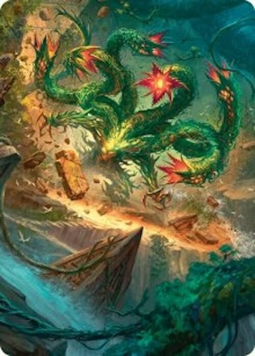 Image for Mossborn Hydra Art Card (42/54) (42) [ASFDN]
