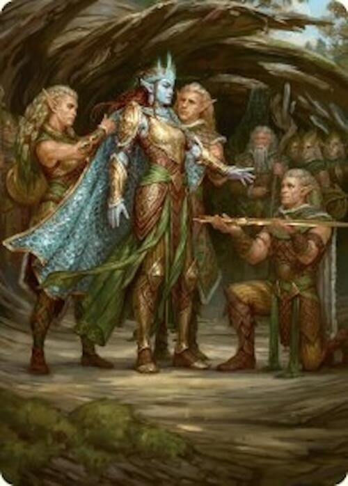 Image for Lathril, Blade of the Elves Art Card (48/54) (48) [ASFDN]