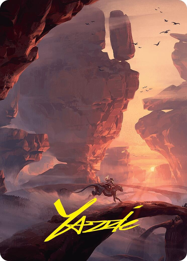 Image for Mountain Art Card (24/54) (Gold-Stamped Signature) (24) [ASFDN]