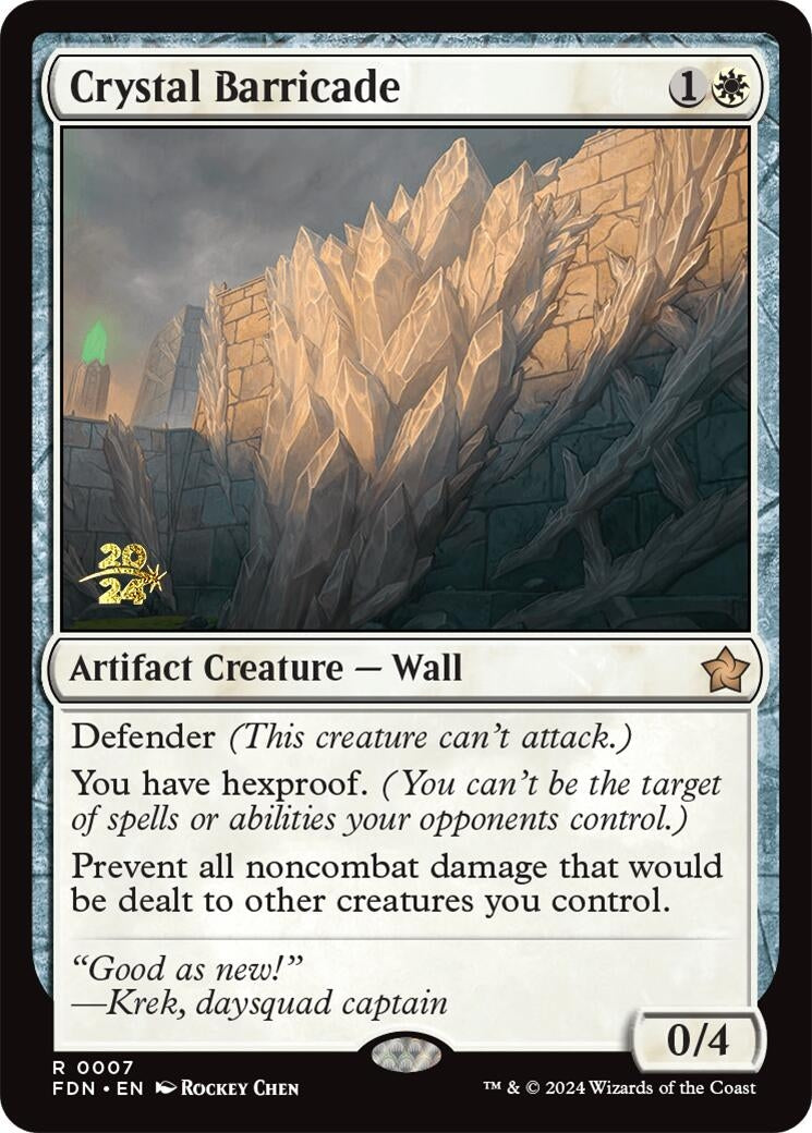 Image for Crystal Barricade (7) [PRE]