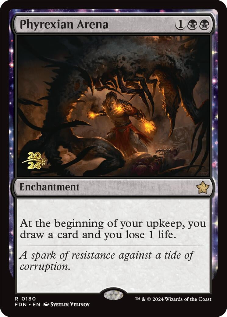 Image for Phyrexian Arena (FDN) (180) [PRE]