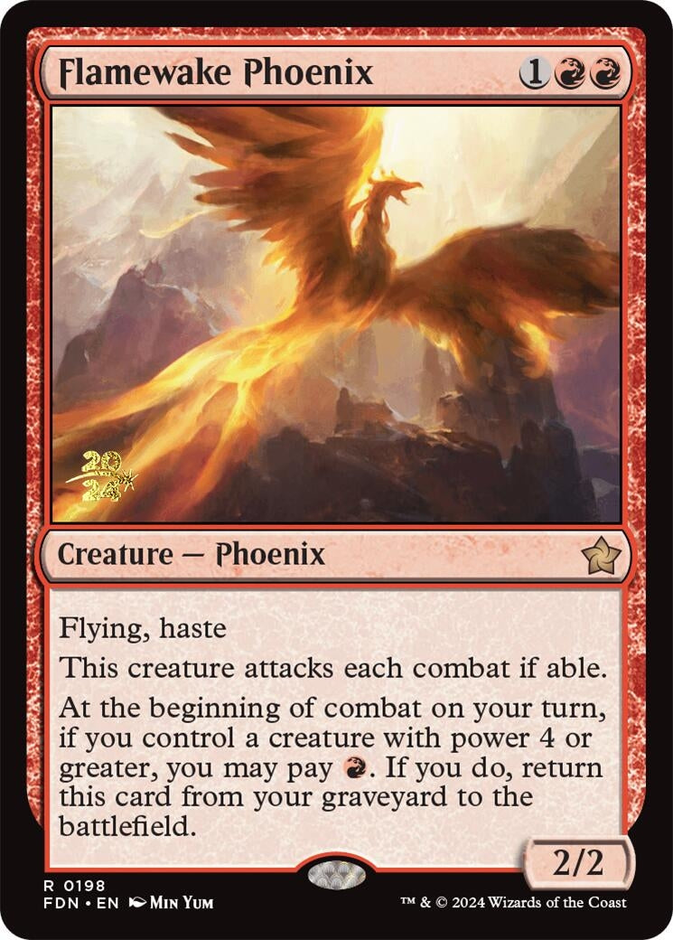 Image for Flamewake Phoenix (FDN) (198) [PRE]