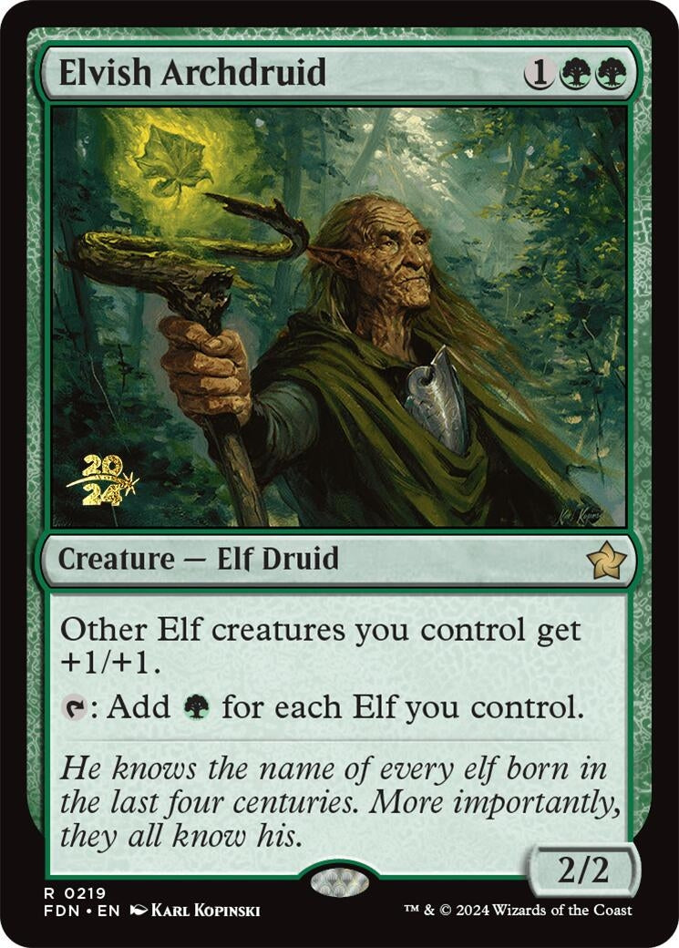 Image for Elvish Archdruid (219) [PRE]