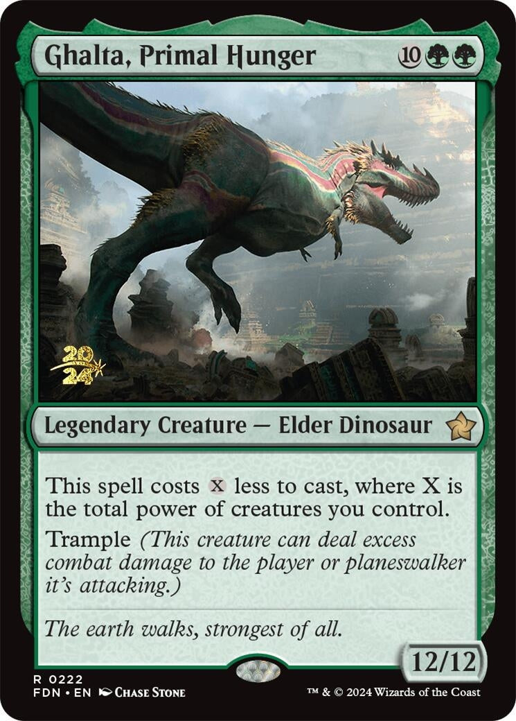 Image for Ghalta, Primal Hunger (FDN) (222) [PRE]