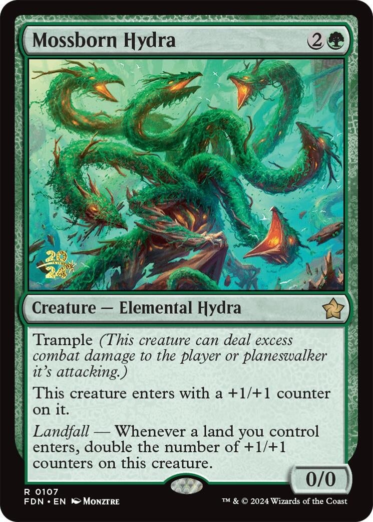 Image for Mossborn Hydra (107) [PRE]