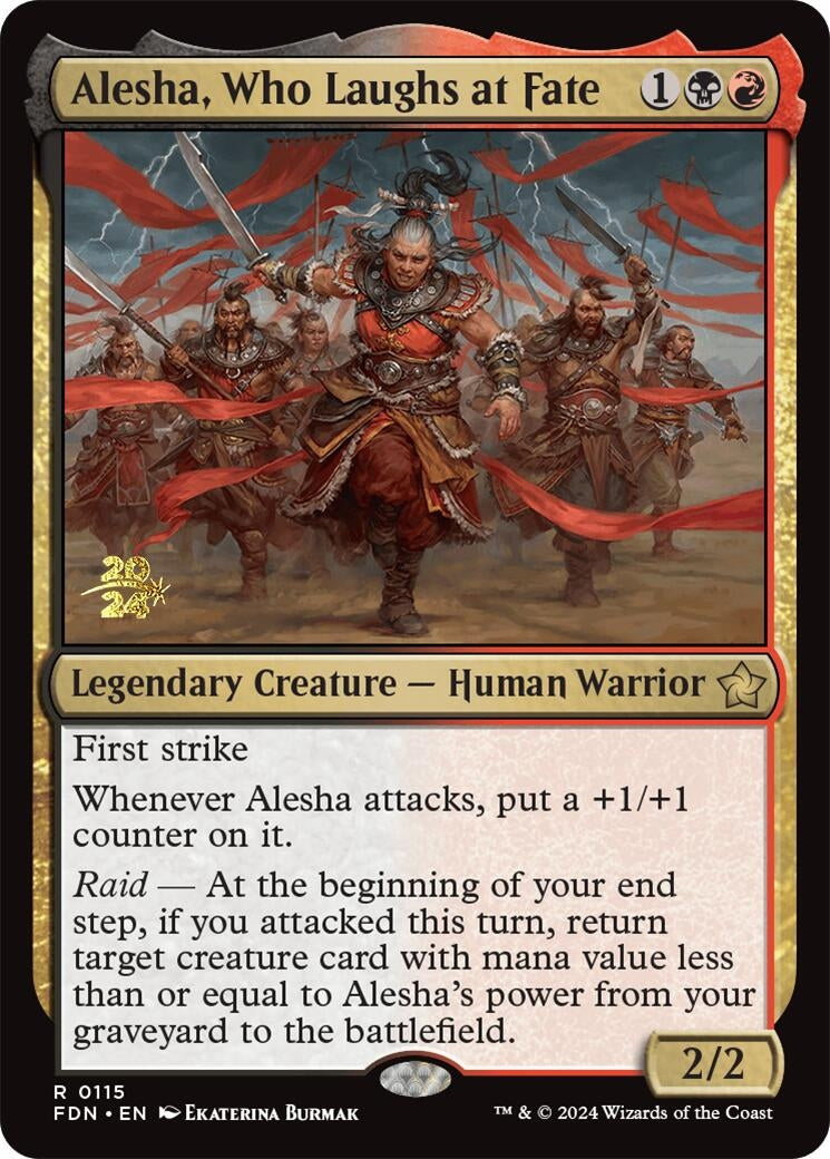 Image for Alesha, Who Laughs at Fate (115) [PRE]