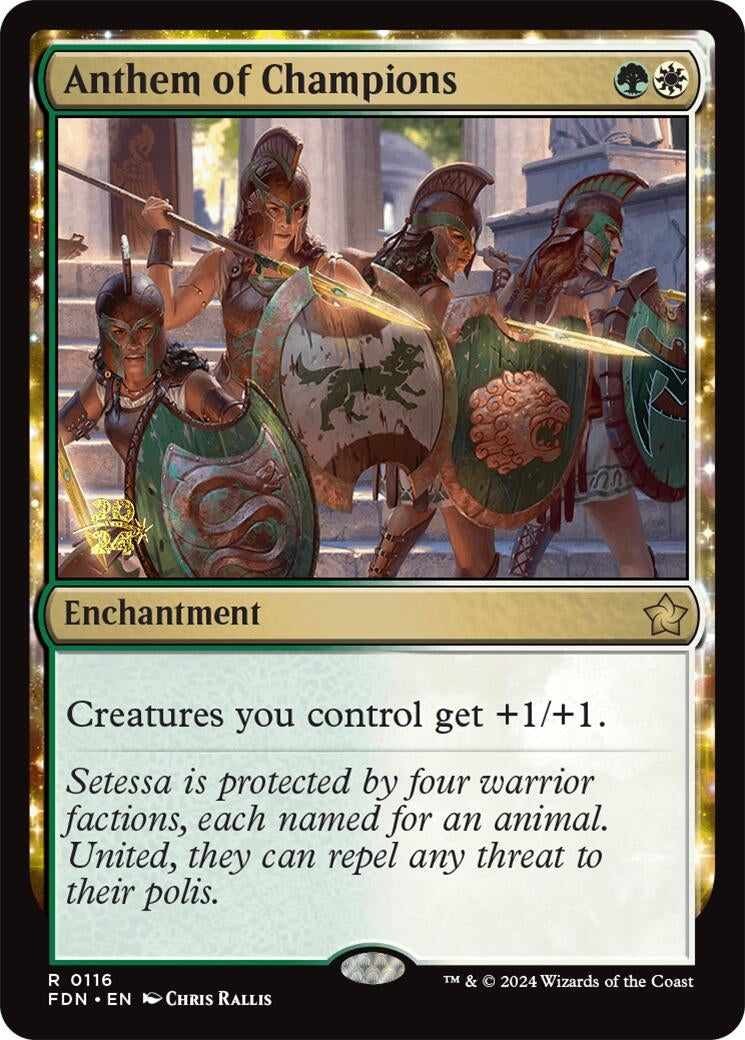Image for Anthem of Champions (116) [PRE]