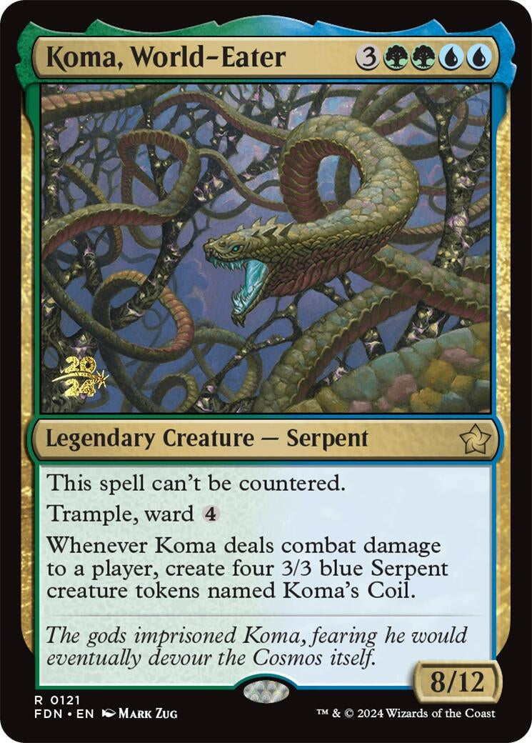 Image for Koma, World-Eater (121) [PRE]