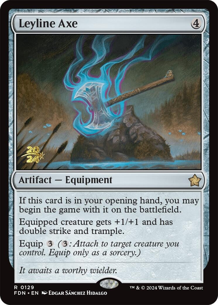 Image for Leyline Axe (129) [PRE]