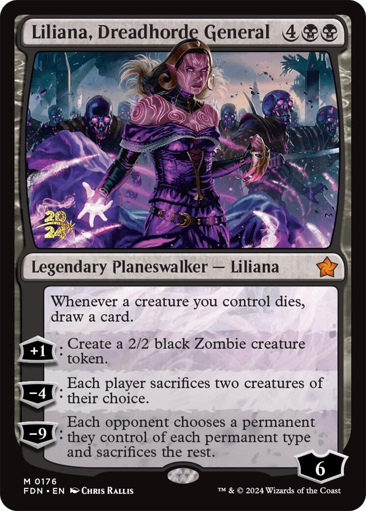Image for Liliana, Dreadhorde General (FDN) (176) [PRE]
