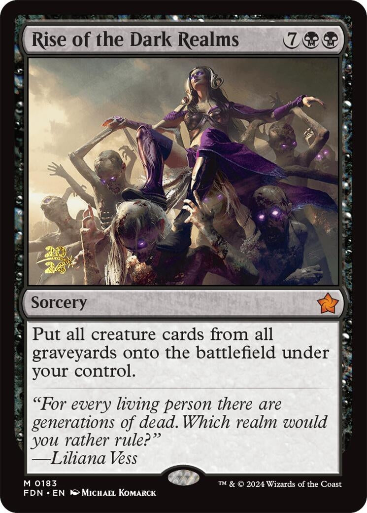 Image for Rise of the Dark Realms (183) [PRE]
